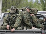 Reuters/Scanpix nuotr./Gruzijos kariai artėja prie maiataujančios Muchrovanio bazės.