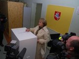 Sauliaus Chadasevičiaus/15min.lt nuotr./Kazimira Prunskienė tikisi, kad prireiks antro rinkimų turo.