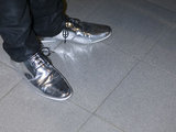 Viganto Ovadnevo nuotr./Egmonto Bžesko veidrodiniai batai