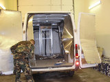 VSAT nuotr./Kontrabandininko mikroautobusas