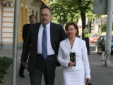 „Scanpix“ nuotr./Romualdas Boreika su žmona, buvusia Seimo nare Violeta Boreikiene