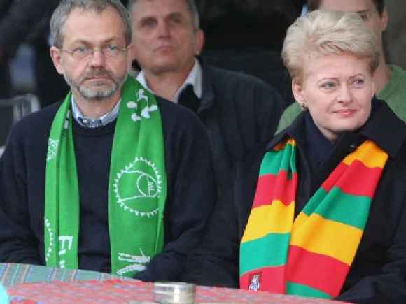 president.lt nuotr./Balsys with President Grybauskaitė