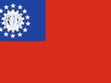 wikimedia.org/Ligšiolinė Mianmaro vėliava