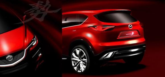 Gamintojo nuotr./Mazda Minagi Concept