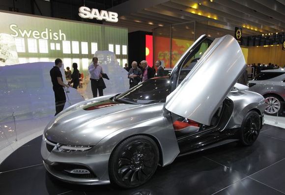 Reuters/Scanpix nuotr./Saab PhoeniX koncepcinis automobilis