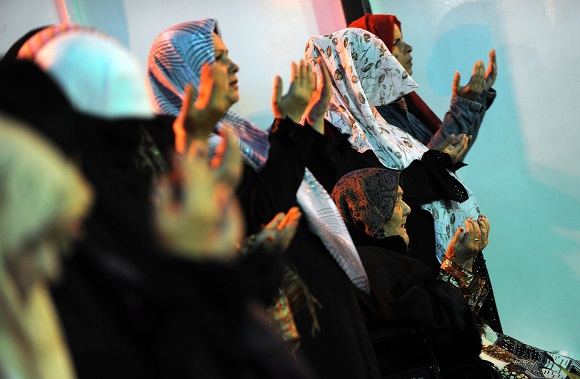 AFP/Scanpix nuotr./Libijos moterys