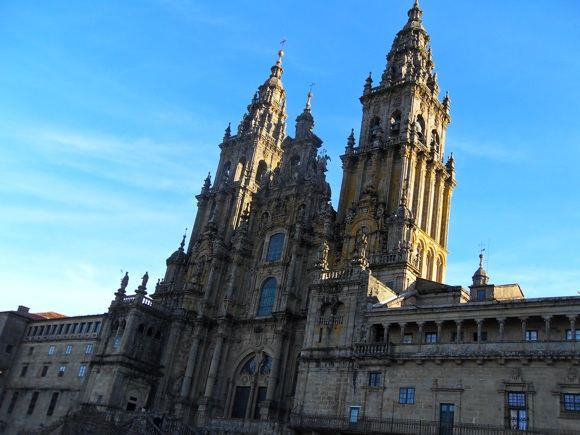 E.Garnelytės nuotr./Santiago de Compostela katedra