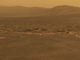 „Reuters“/„Scanpix“ nuotr./Marso peizažo nuotrauka, kurią į Žemę perdavė aparatas „Mars Exploration Rover Opportunity“