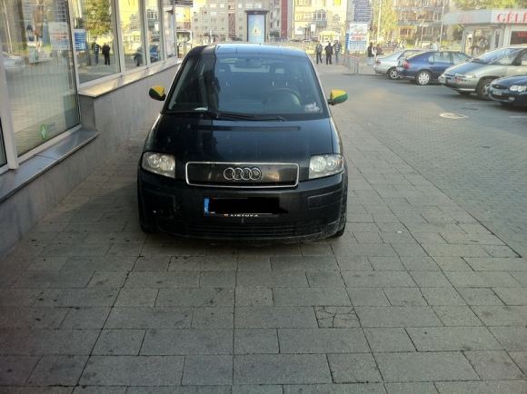 Vilniaus VPK nuotr./Audi A2