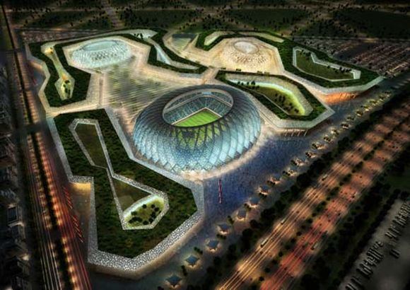 Scanpix nuotr./Kataro stadiono vizualizacija