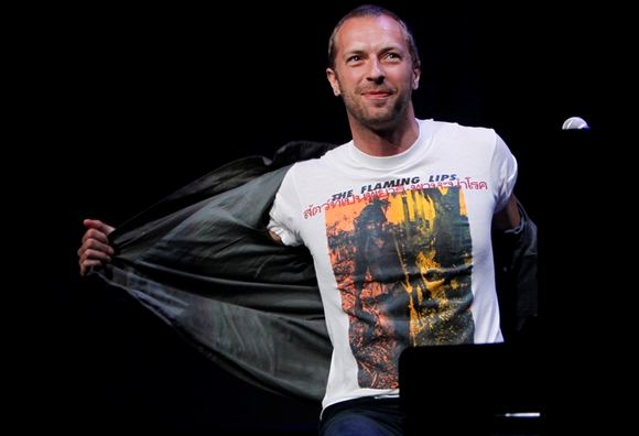 Coldplay lyderis Chrisas Martinas