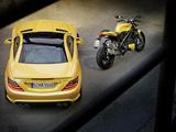 Gamintojo nuotr./Komanda – „Mercedes-Benz SLK 55 AMG“ ir „Ducati Streetfighter 848“