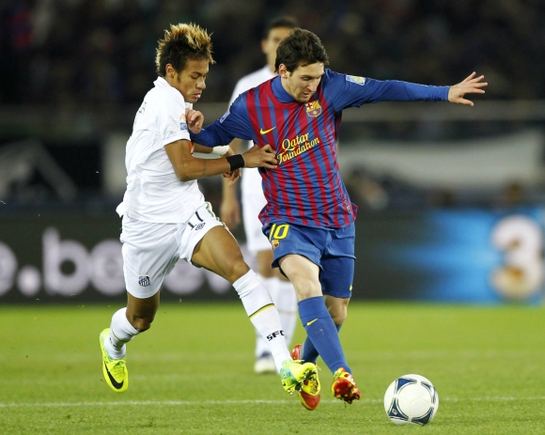 Reuters/Scanpix nuotr./Neymaras bando sustabdyti Lionelį Messi