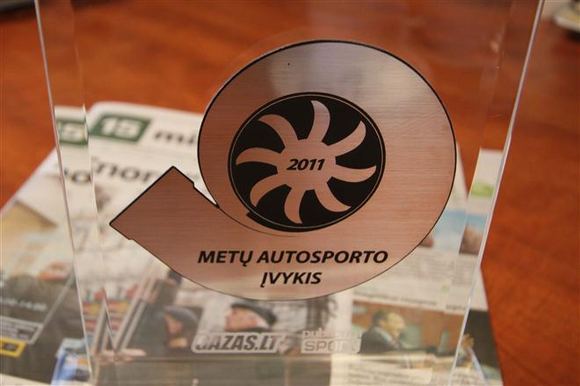 GAZAS.LT nuotr./Metų autosporto įvykis 2011 apdovanojimas