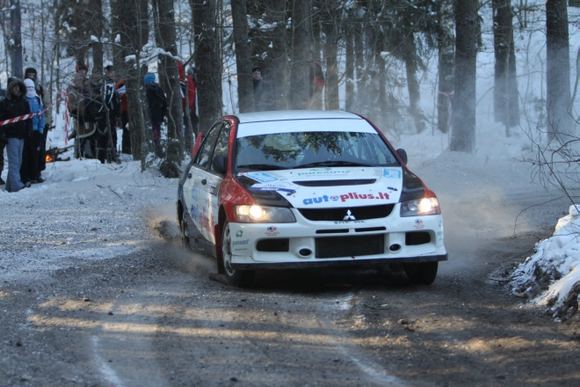 Andriaus Lauciaus nuotr./Žilvinas Jurays/Tomas Balžekas, Mitsubishi Lancer Evo