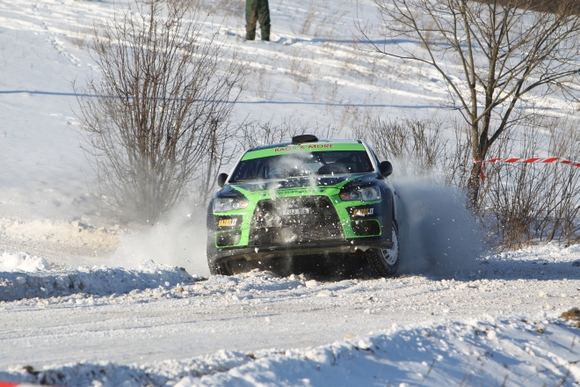 Eriko Ovčarenko/15min.lt nuotr./Martynas Samuitis/Ramūnas `aučikovas, Mitsubishi Lancer Evo X