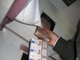VSAT nuotr./Cigaretės lubose