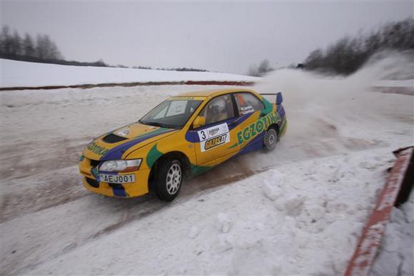 GAZAS.LT nuotr./Rokas Lipeikis/Inga Lipeikytė, Mitsubishi Lancer Evo VIII