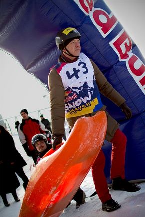 „Red Bull Snow Kayak“ organizatorių nuotr./Ramūnas Rudokas