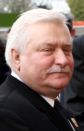 Lenkijos Solidarumo judėjimo lyderis Lechas Walesa