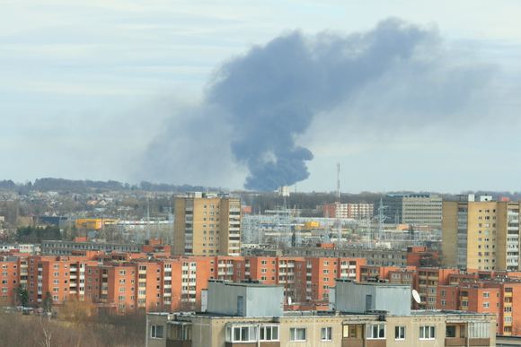 Lino/15min.lt skaitytojo nuotr./Kylantys dūmai pasėjo nerimą