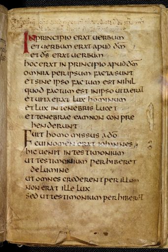 AP/„Scanpix“ nuotr./rankraštinė Jono evangelijos kopija, vadinama Šv. Kutberto evangelija