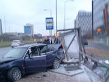 Įvykio liudytojos Gintarės D. nuotr./Avarijos vietoje