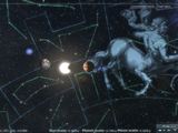 Explorethesolarsystem.com nuotr./Programa The Solar System vaizdžiai iliustruoja žvaigždynus. 