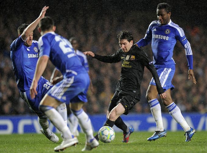 AFP/Scanpix nuotr./Lionelis Messi (centre)