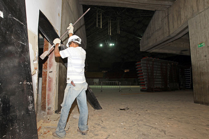 Carlos Puche nuotr./Krepainio arena ia vidaus