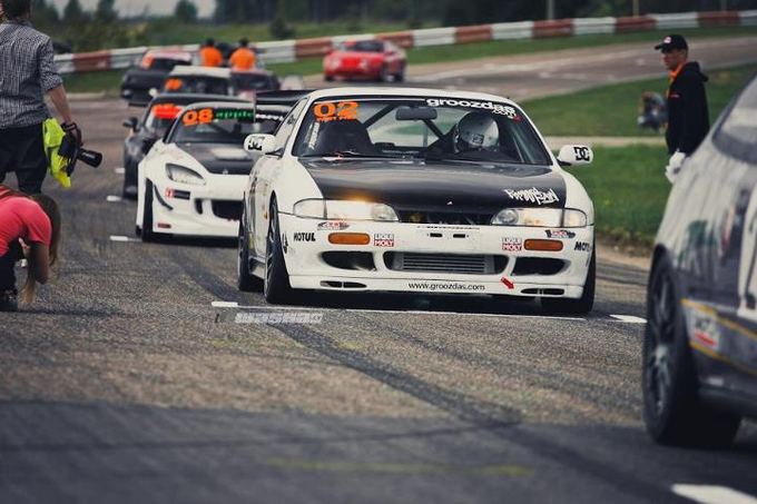 Algirdo Venskaus/Waska.lt nuotr./Tomas Gruzdys/Nissan 200SX Fast Lap pirmame etape