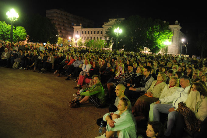 Luko Balandžio nuotr./Kultūros nakties akimirka 