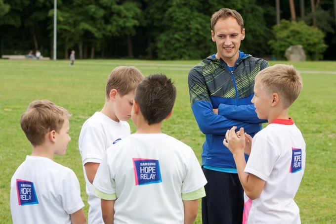 Organizatorių nuotr./Vitalijus Kozlovas mano, kad treneris vaikui turi būti lyderis.