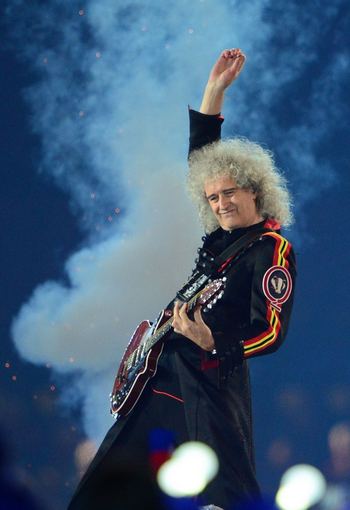 AFP/Scanpix nuotr./Queen gitaristas Brianas May