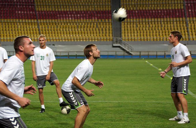 V.Januakos/LFF.lt nuotr./Treniruotės akimirka