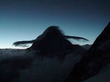 Ernesto Markšaičio nuotr./Taip ir neįveiktas K2 nuo Broad Peak viršūnės