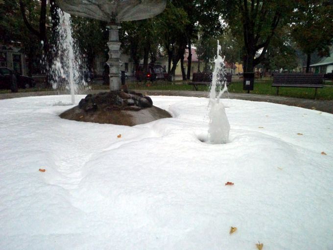 Aldonos Aleksėjūnienės nuotr./`ilutės fontanas