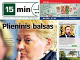 15min.lt iliustr./Savaitraščio 15min viršelis