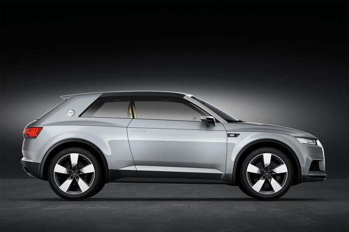 Gamintojo nuotr./Audi Crosslane Coupe Concept