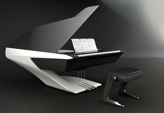 Gamintojo nuotr./Peugeot Design Lab Piano Pleyel fortepijonas