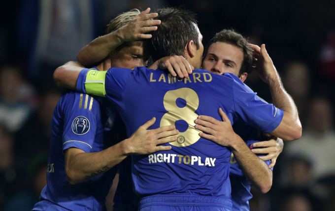 AFP/Scanpix nuotr./Chelsea avenčia Juanos Mato įvartį