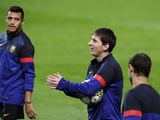 AFP/„Scanpix“ nuotr./Lionelis Messi su komandos draugais