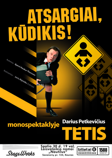 Organizatorių archyvo nuotr./Spektaklis Tėtis