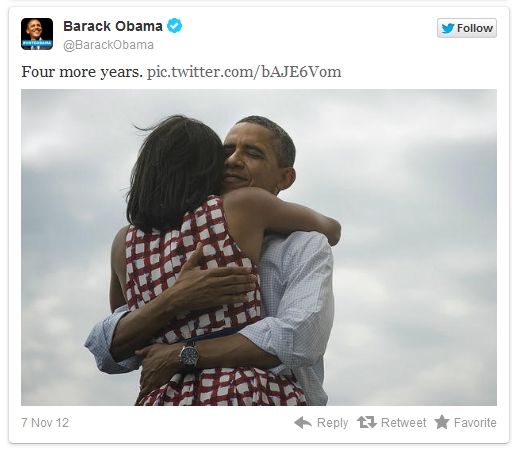 Baracko Obamos žinutė Twitter