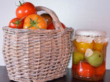 Autorės nuotr. / Marinuoti pomidorai su česnakais