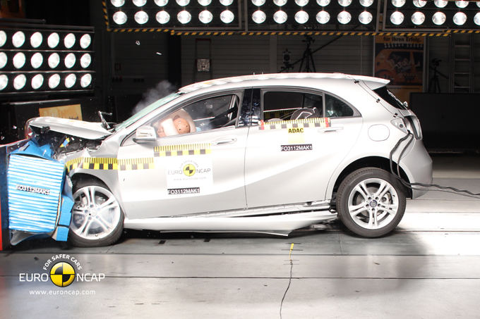 Euro NCAP nuotr./Mercedes-Benz A klasė