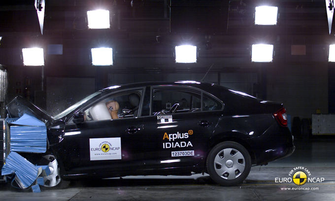 Euro NCAP nuotr./`koda Rapid