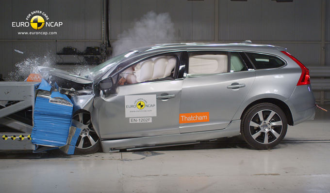 Euro NCAP nuotr./Volvo V60 Plung-In Hybrid