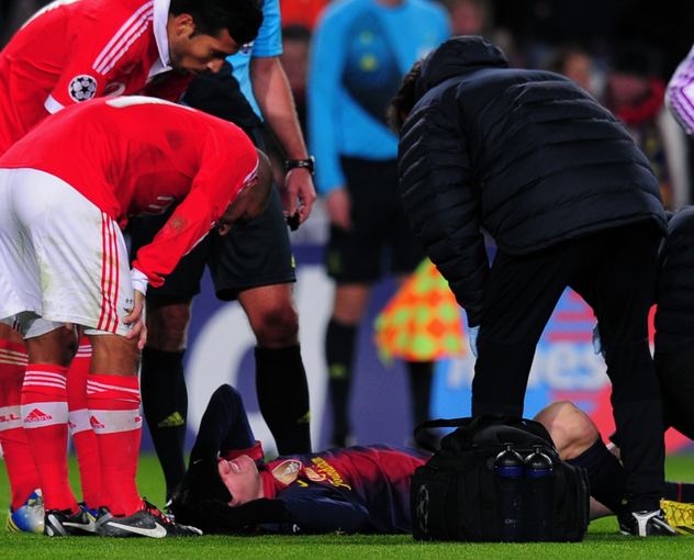 AFP/Scanpix nuotr./Lionelio Messi trauma