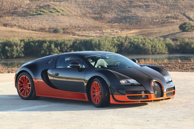 Gamintojo nuotr./Bugatti Veyron Super Sport